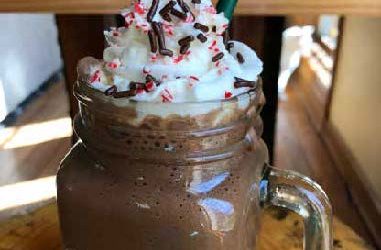PROTEIN PEPPERMINT MOCHA FRAPPE