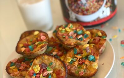 FRUITY PEBBLES MUFFINS