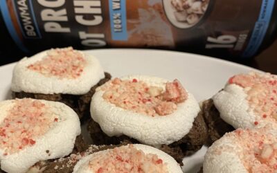 PEPPERMINT MARSHMALLOW HOT CHOCOLATE COOKIES