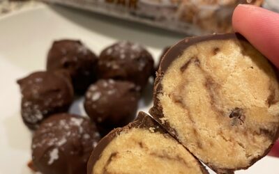 CHOCOLATE COVERED COOKIE DOUGH BITES