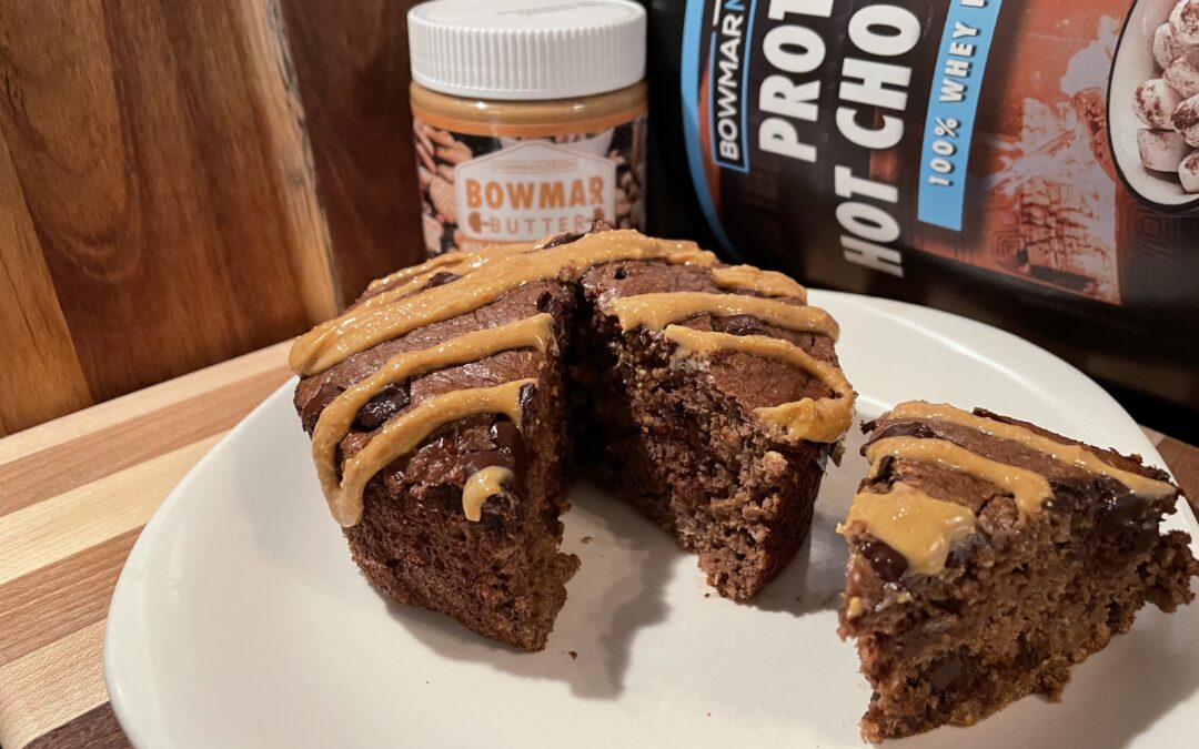 PROTEIN DOUBLE HOT CHOCOLATE BAKED OATS